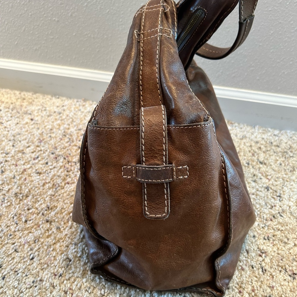 Frye leather purse